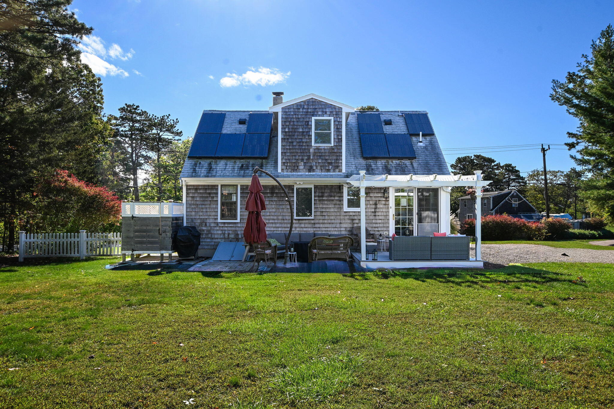 120 Snake Pond Road Forestdale, MA 02644 - Photo 25 of 32 front view of a house with a yard