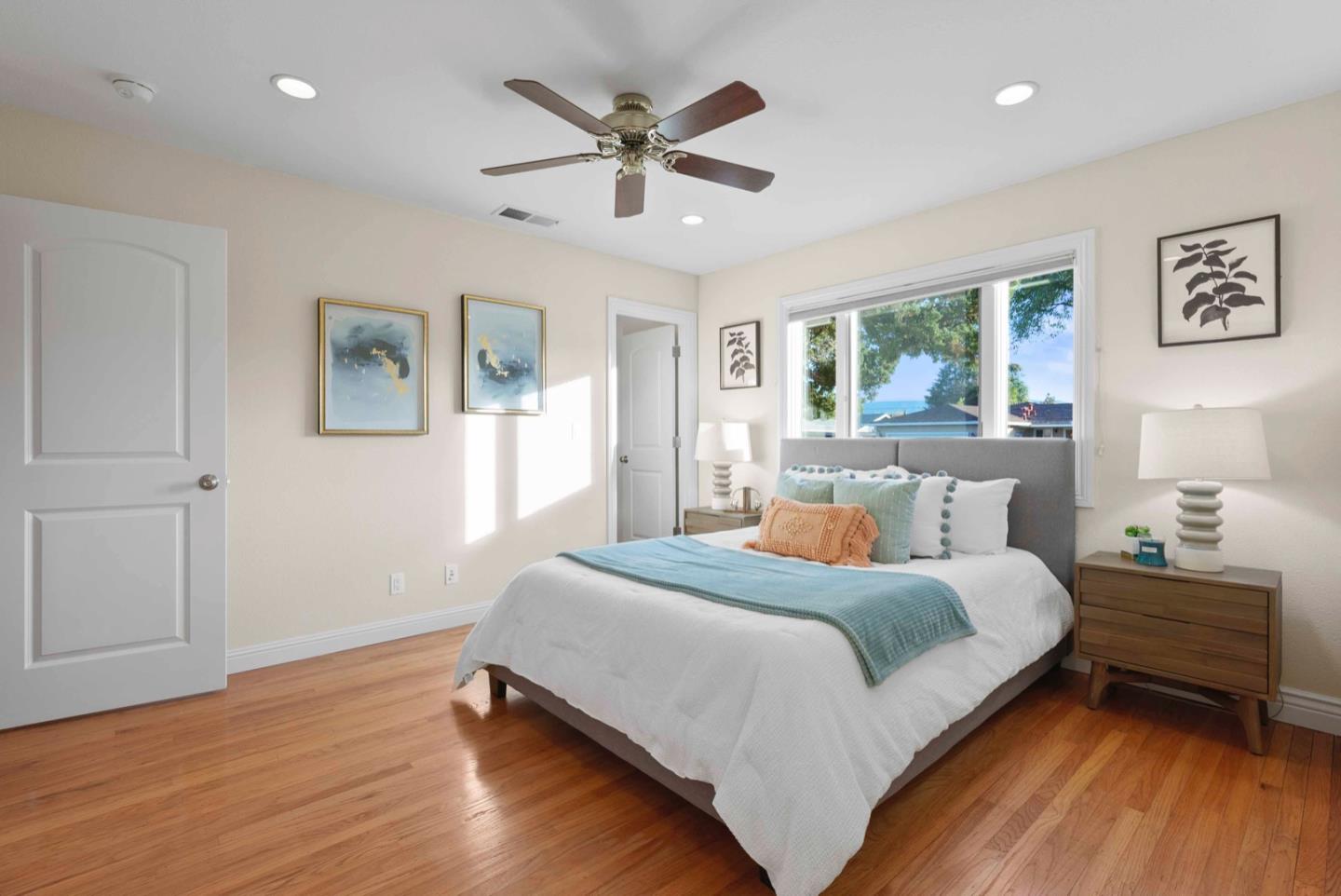 18373 Vanderbilt Drive Saratoga, CA 95070 - Photo 11 of 26 a bedroom with a bed and window