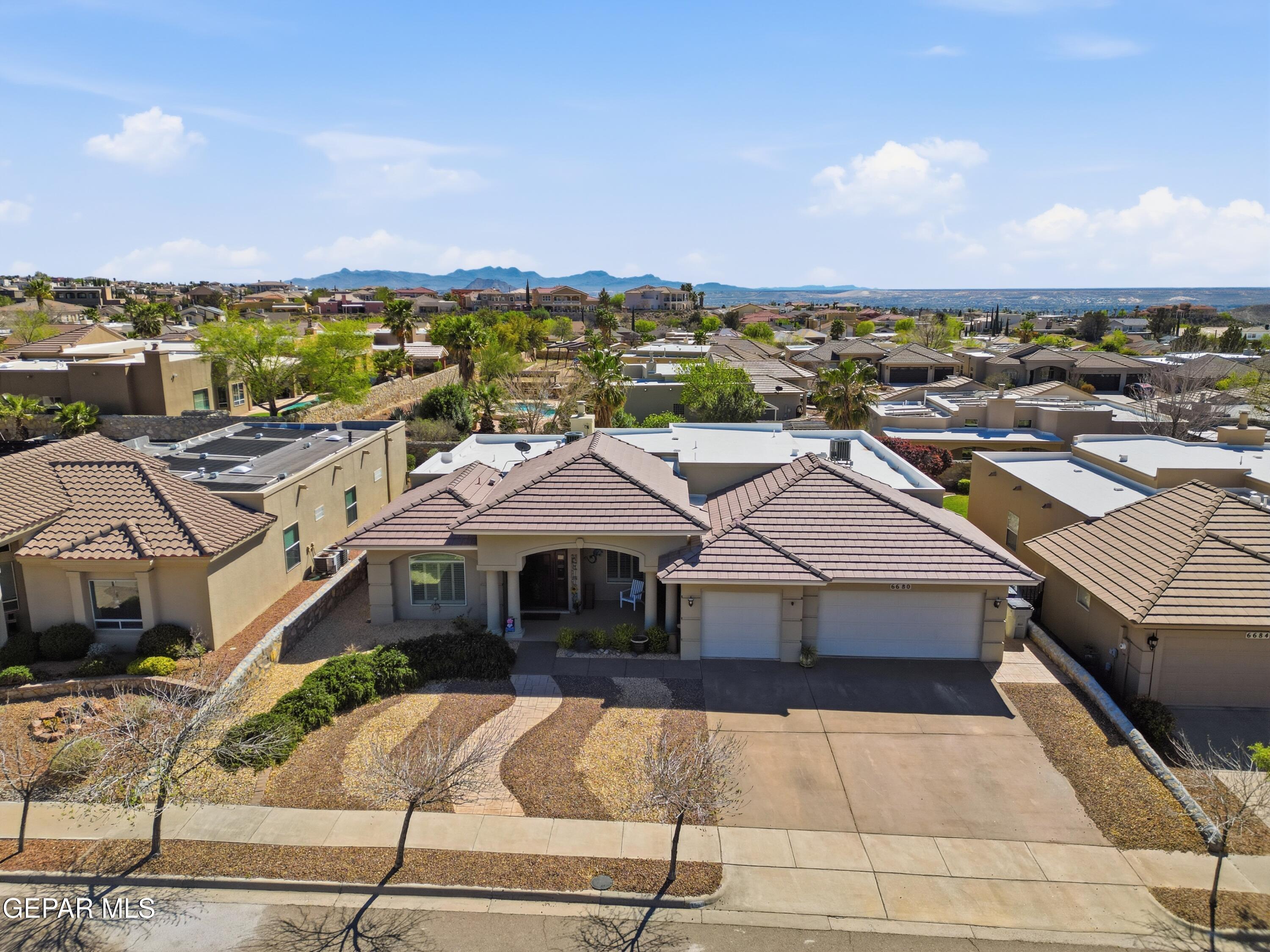 6680 Capitan Ridge El Paso, TX 79912 - Photo 12 of 47 a view of a city with lawn chairs