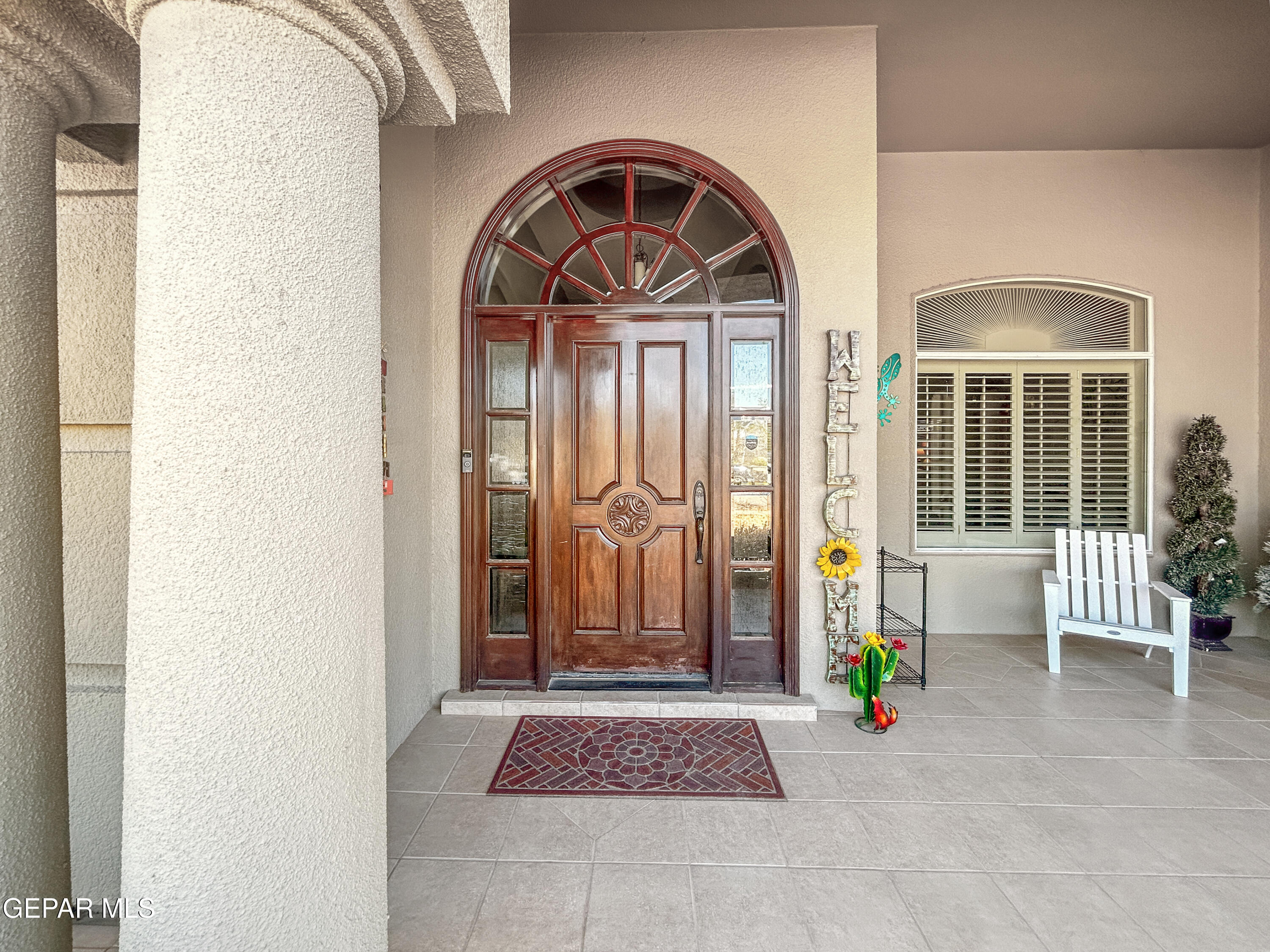 6680 Capitan Ridge El Paso, TX 79912 - Photo 13 of 47 Front Entry Porch