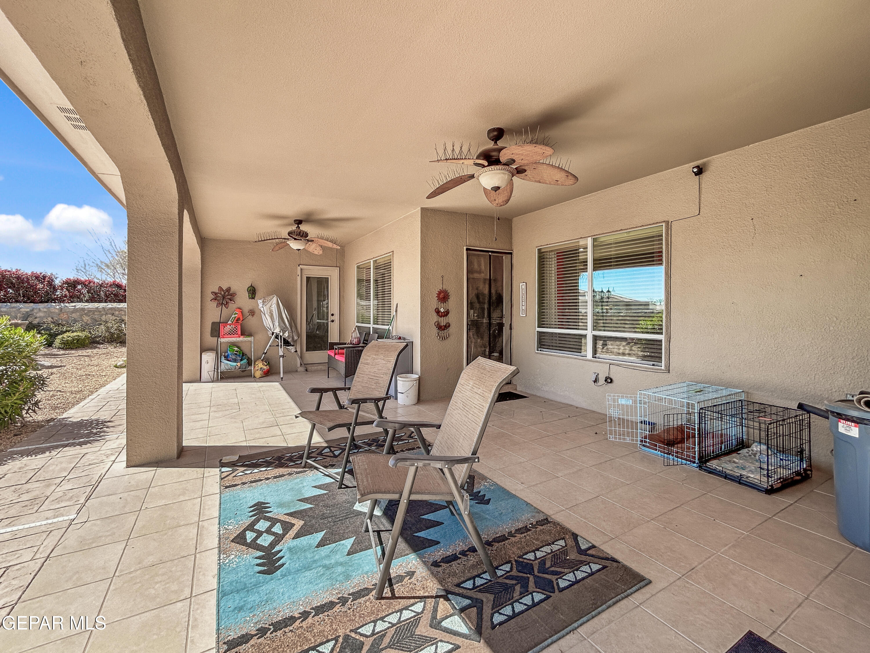 6680 Capitan Ridge El Paso, TX 79912 - Photo 43 of 47 Back Patio to West