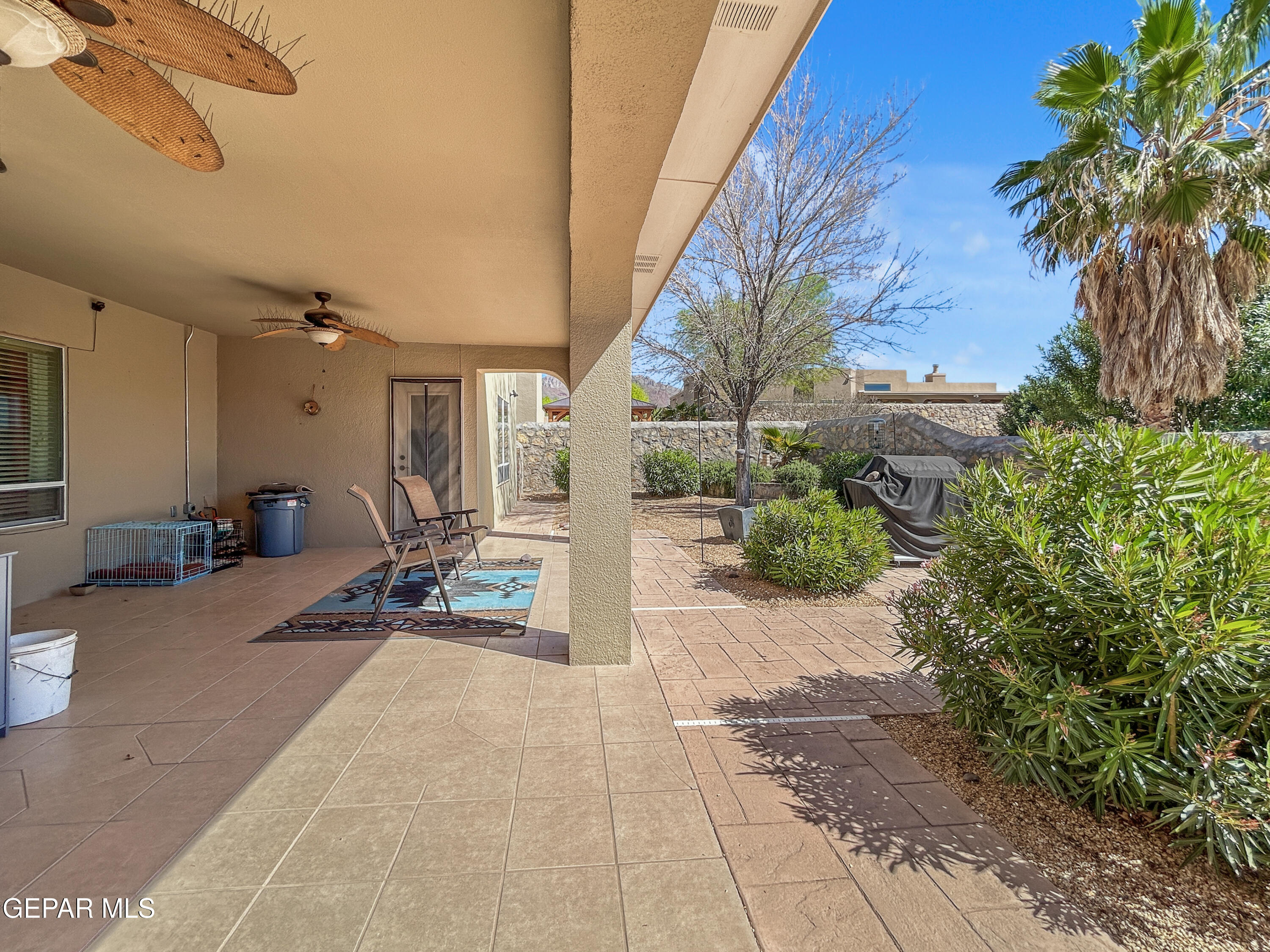 6680 Capitan Ridge El Paso, TX 79912 - Photo 7 of 47 Back Patio to East