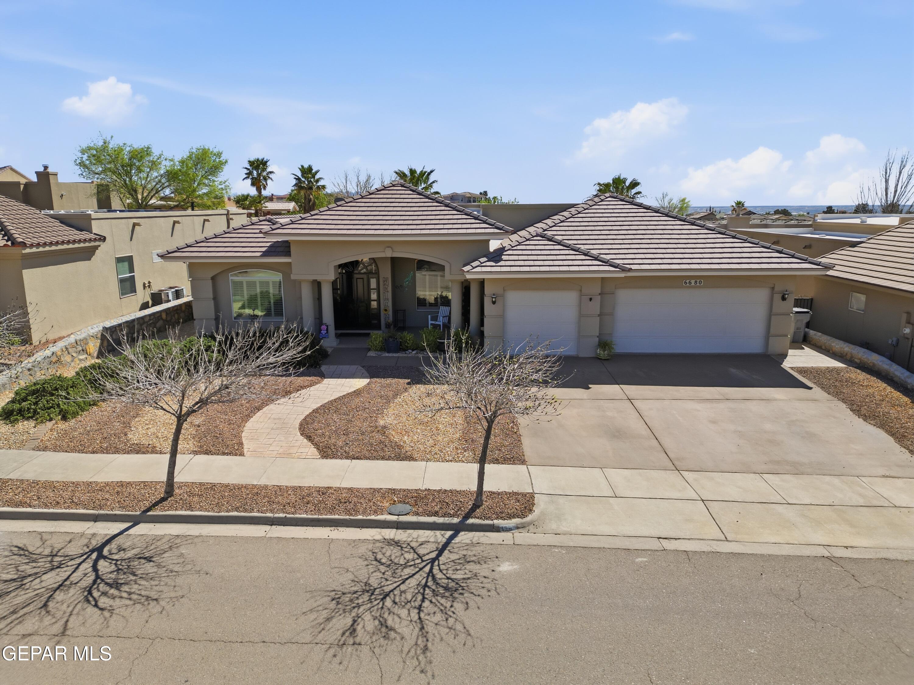 6680 Capitan Ridge El Paso, TX 79912 - Photo 9 of 47 Drone-Front low