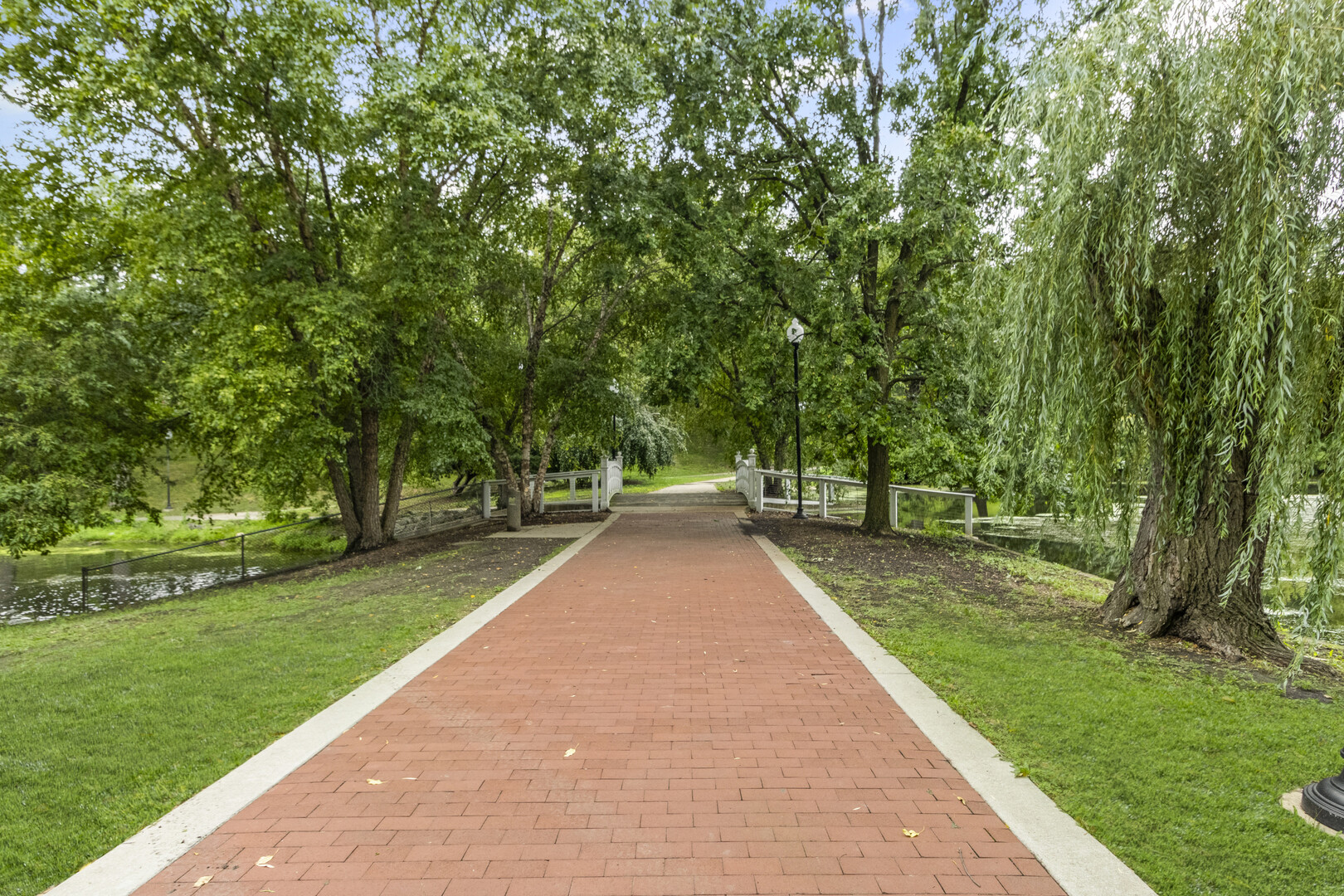 102 South Liberty Street, Unit 3 Elgin, IL 60120 - Photo 17 of 18 a park with large trees