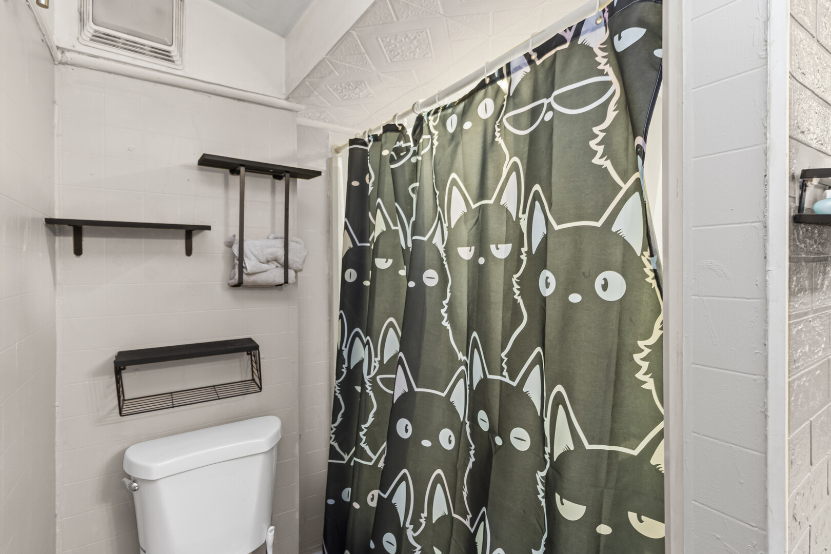 102 South Liberty Street, Unit 3 Elgin, IL 60120 - Photo 9 of 18 a bathroom with a shower and toilet