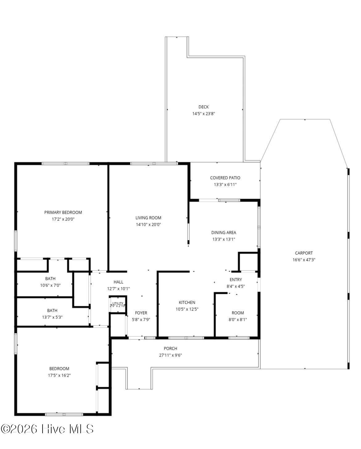 519 Edwards Road Jacksonville, NC 28540 - Photo 60 of 61 House Floorplan
