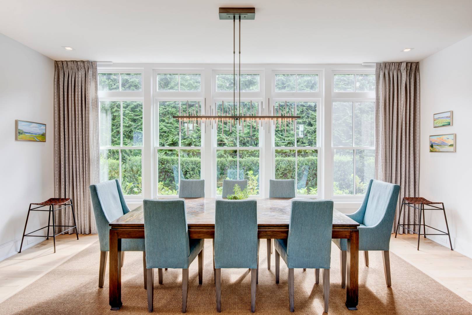 83 School Street Bridgehampton, NY 11932 - Photo 7 of 19 a view of a dining room with furniture window and outside view