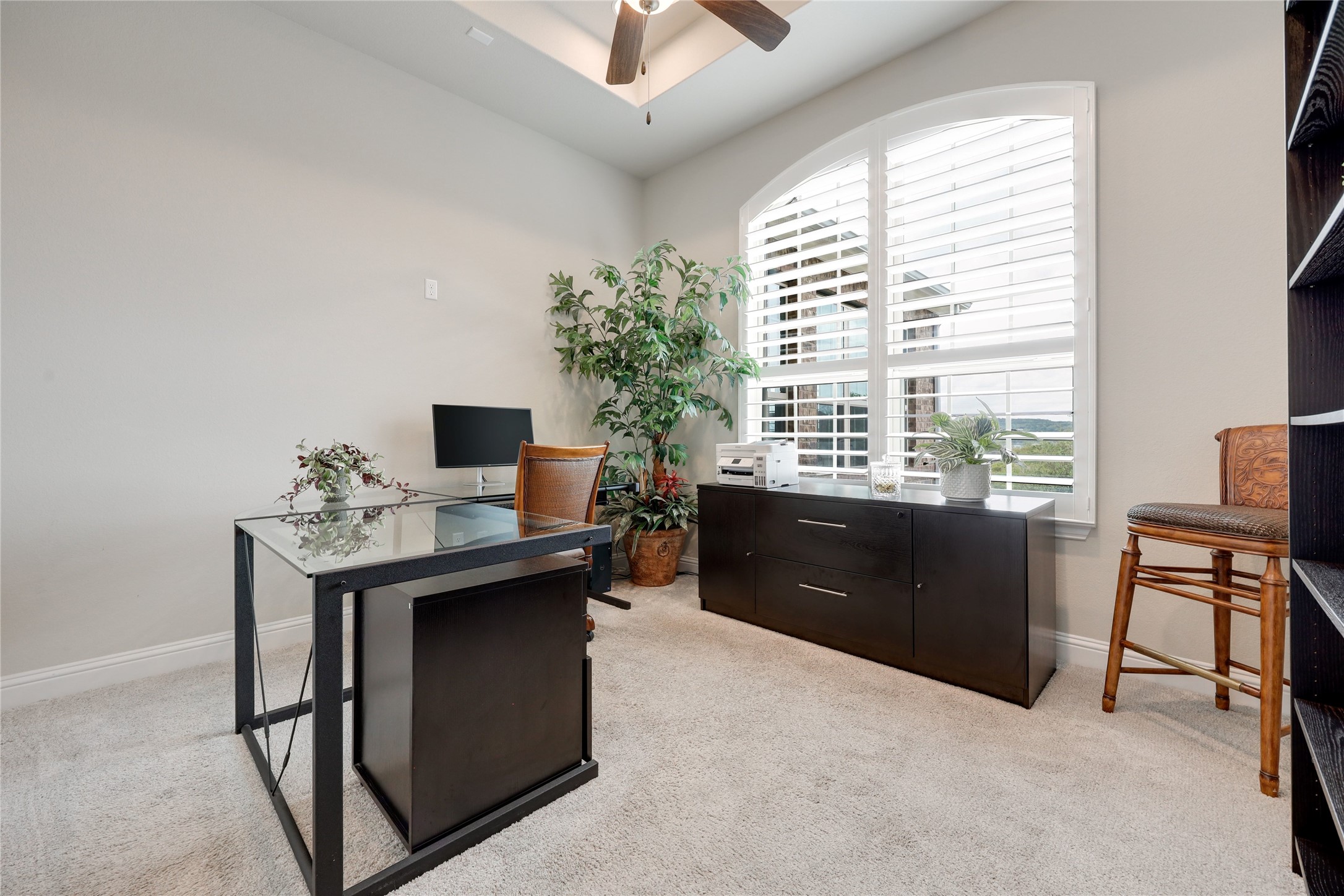 7425 Pace Ravine Drive Lago Vista, TX 78645 - Photo 19 of 40 Office with lake view.