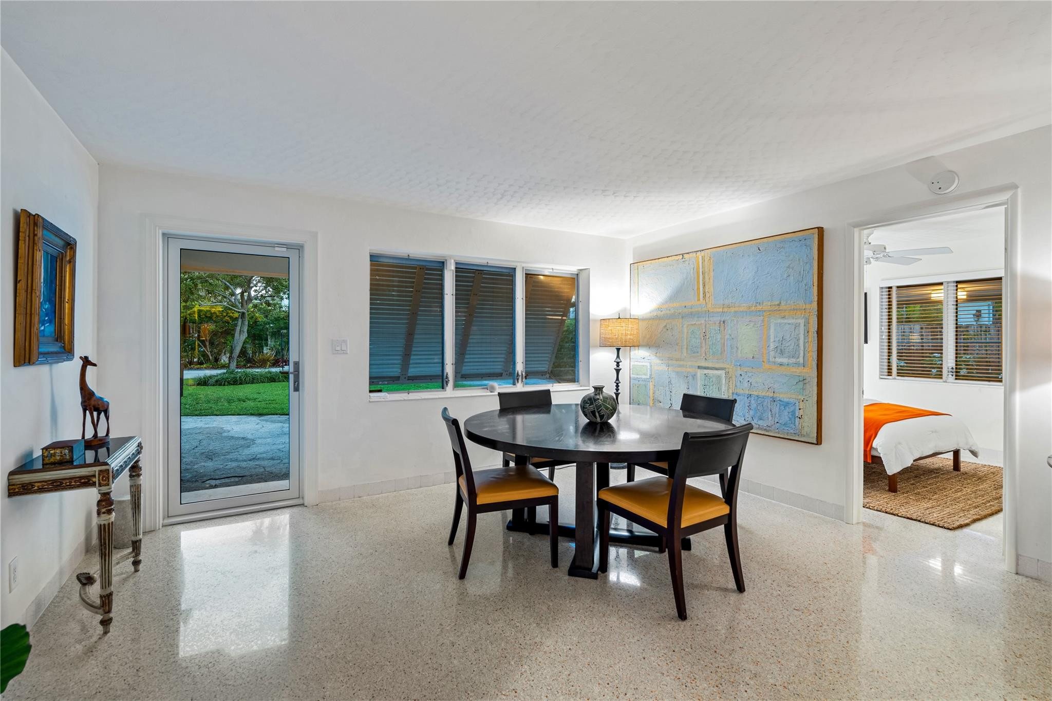 224 North Gordon Road Fort Lauderdale, FL 33301 - Photo 25 of 45 a dining room with furniture and window