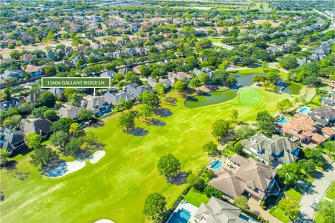 a view of a large garden