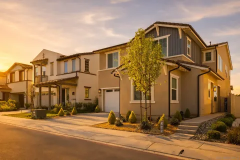 a outdoor space with patio couch and a table