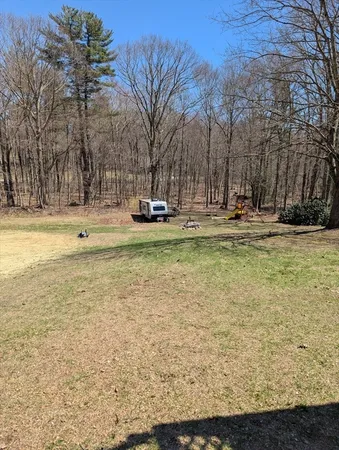 a view of road with covered with snow