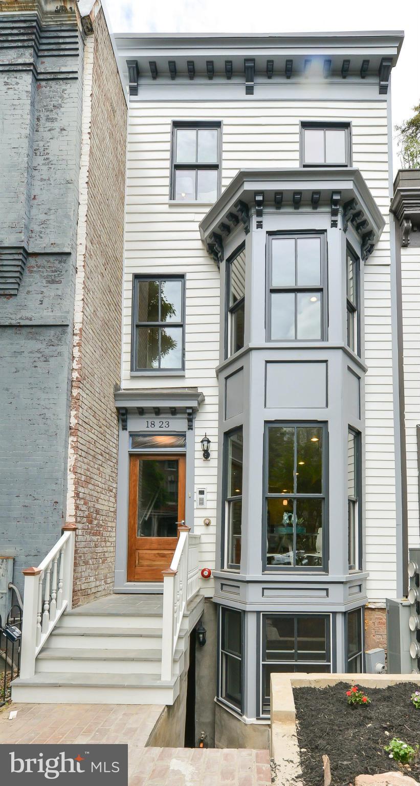 a view of a house with a window