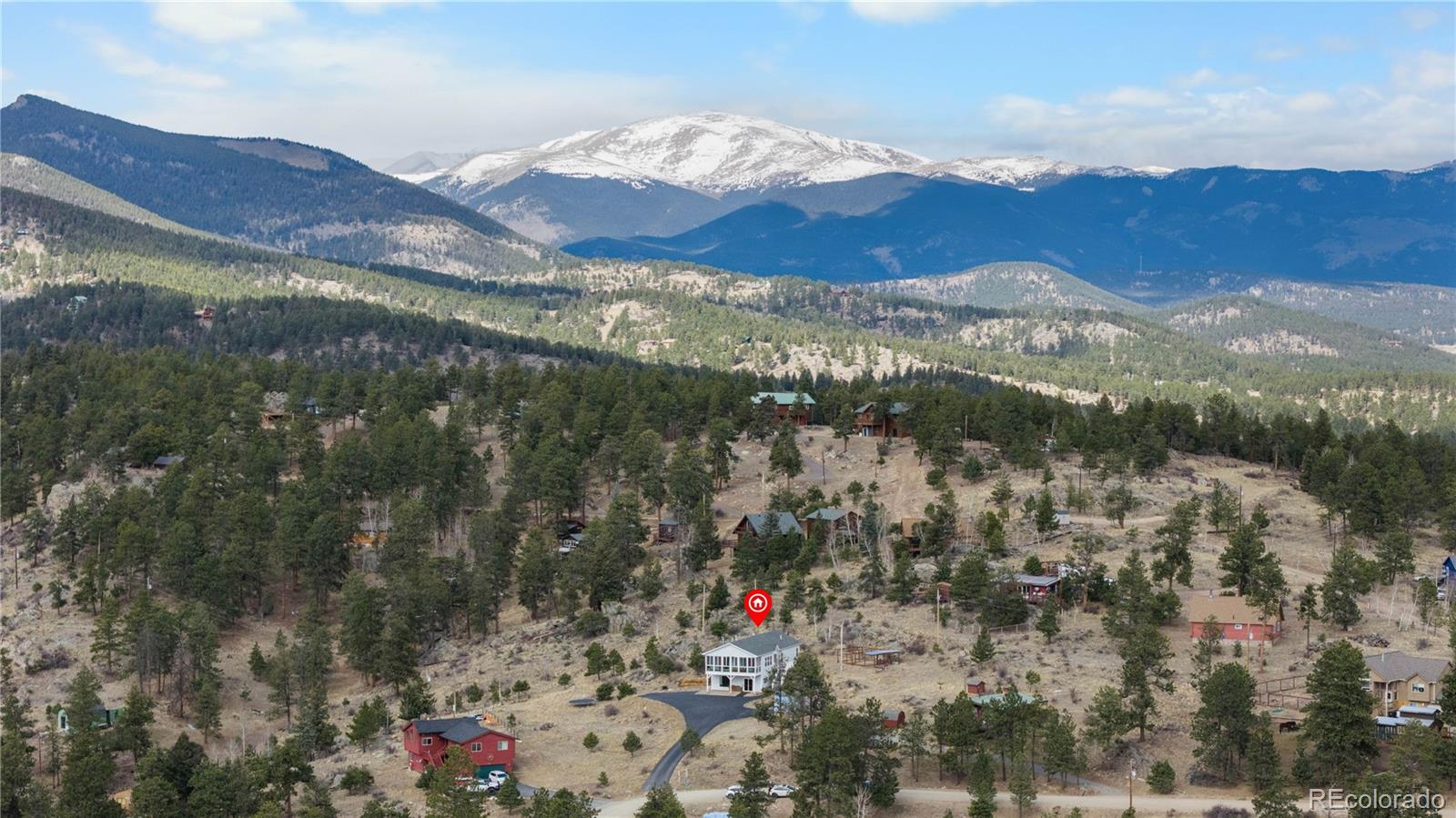 147 Overlook Drive Bailey, CO 80421 - Photo 38 of 43 a view of city and mountain