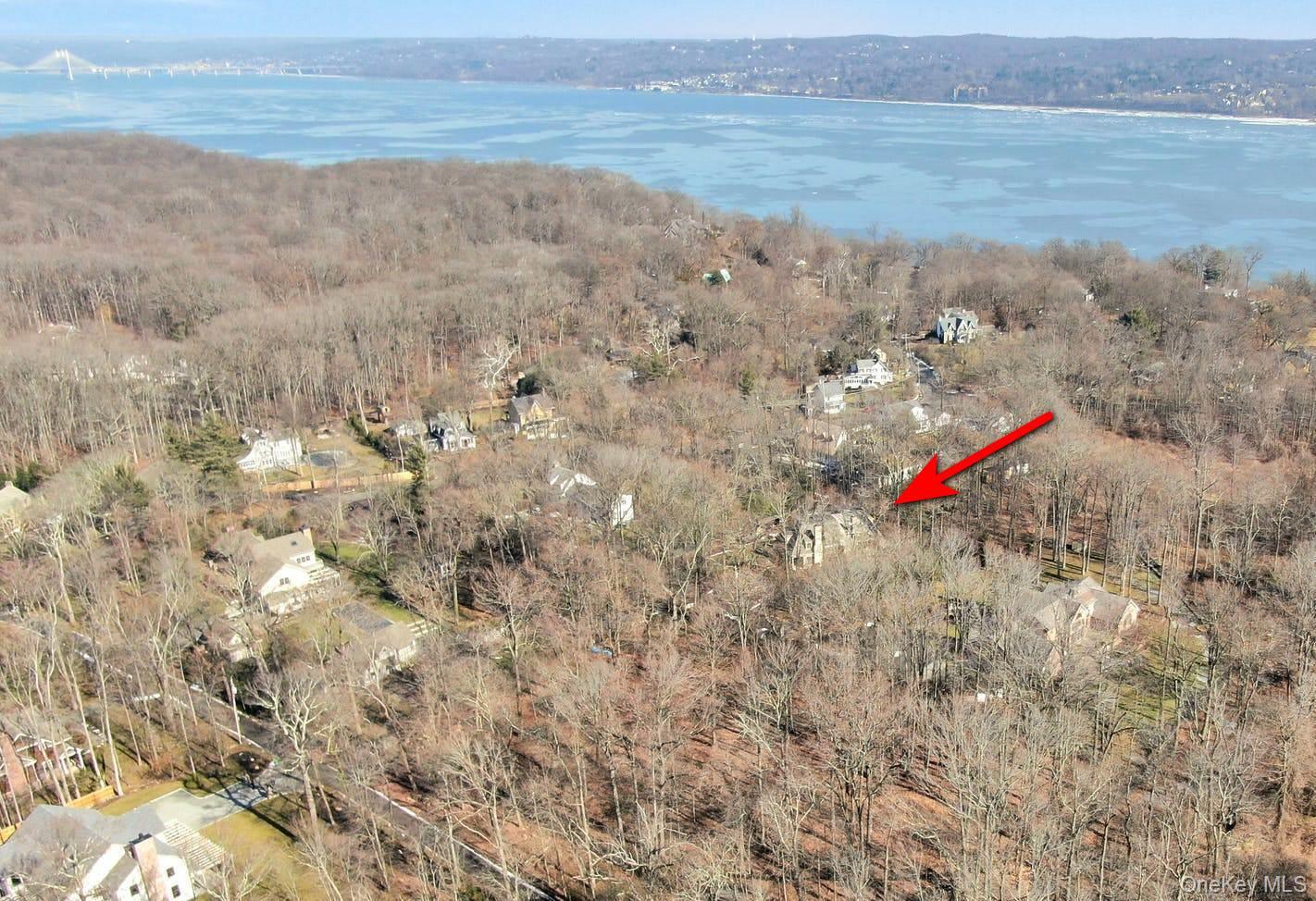 129 Washington Spring Road Palisades, NY 10964 - Photo 39 of 44 Aerial view with a water view