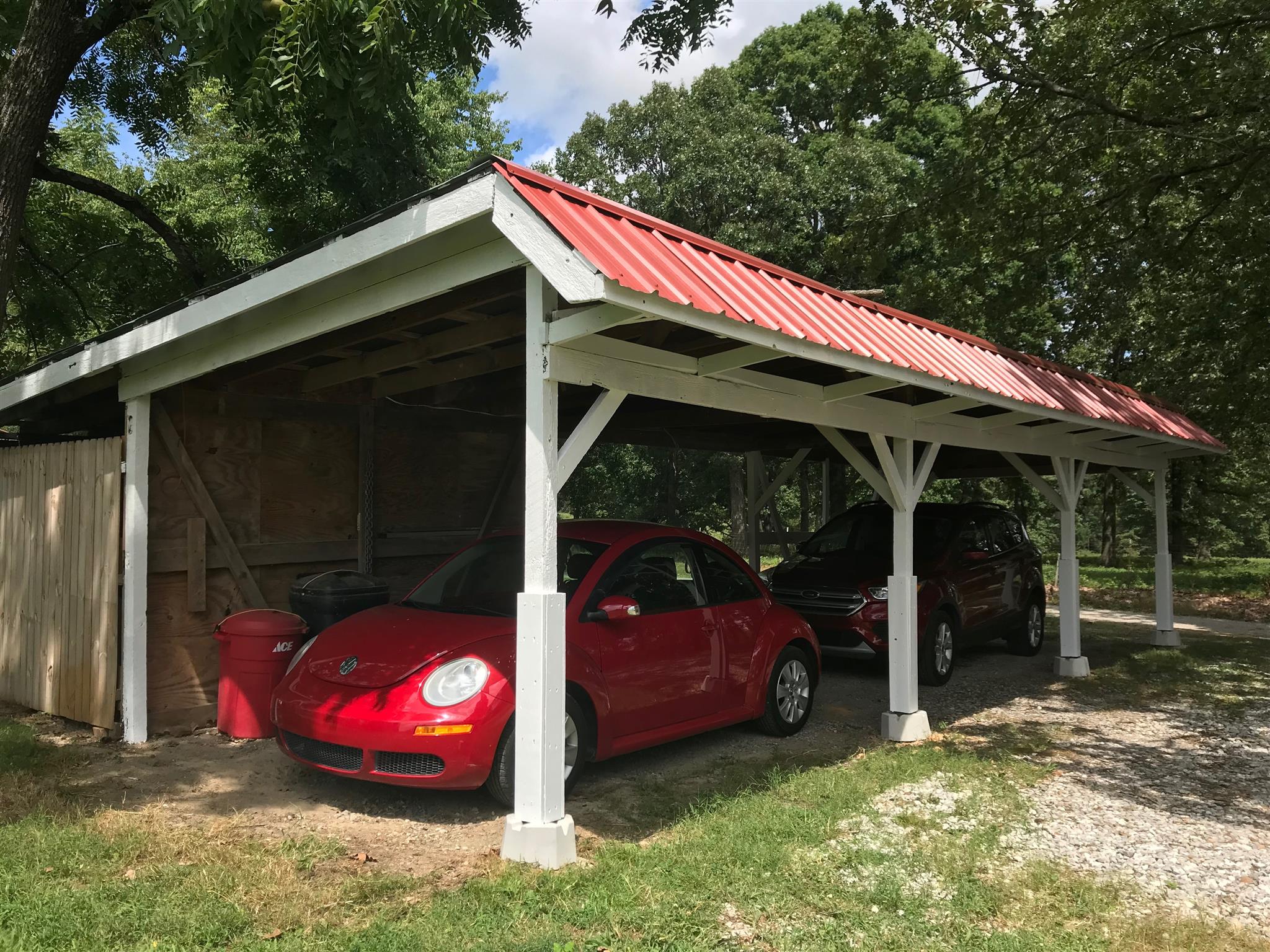 204 B Hall Road White Bluff, TN 37187 - Photo 17 of 19 2 Car Carport