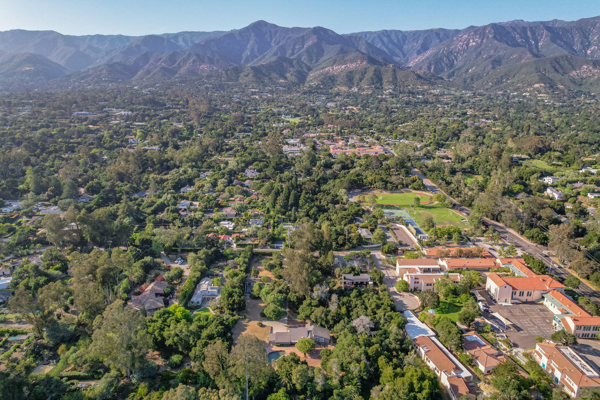 1445 School House Road Montecito, CA 93108 - Photo 45 of 46 1445 School House (aerial)