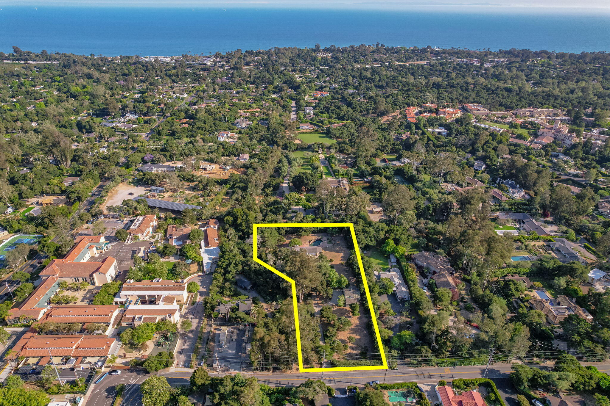1445 School House Road Montecito, CA 93108 - Photo 7 of 46 1445 School House (aerial)