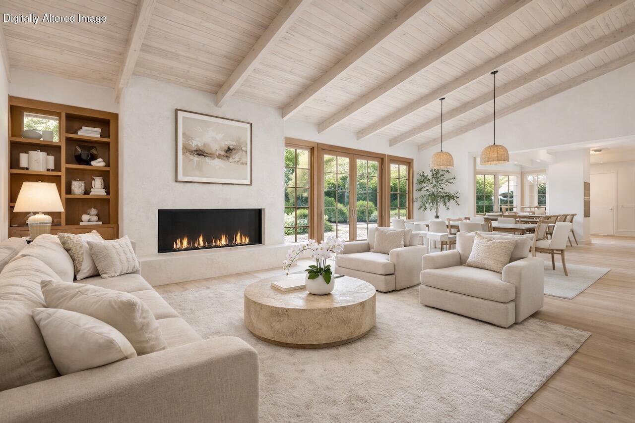 1445 School House Road Montecito, CA 93108 - Photo 9 of 46 Living Room Digital