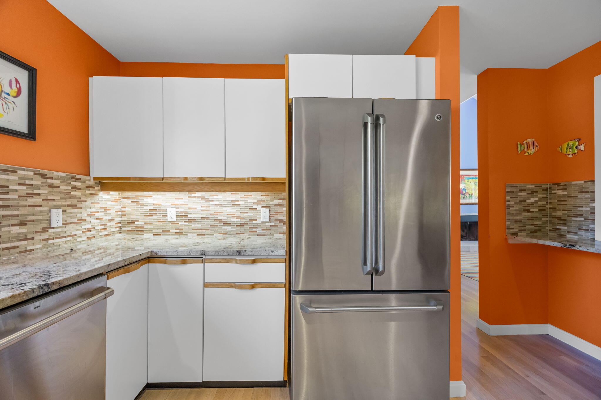 11 Juniper Circle, Unit 11 Brewster, MA 02631 - Photo 14 of 52 a white refrigerator freezer sitting inside of a kitchen