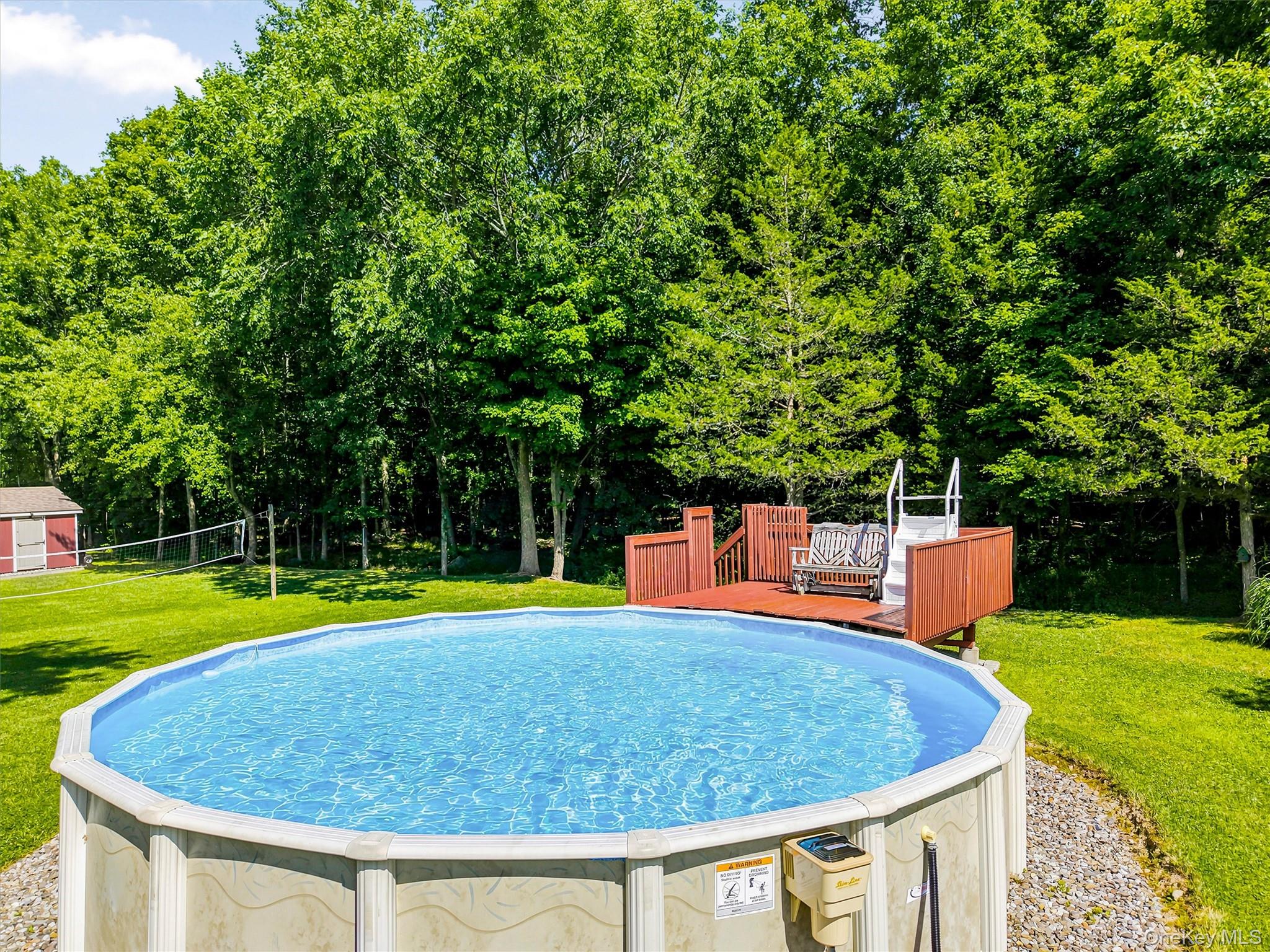 604 Ridgebury Road Slate Hill, NY 10973 - Photo 44 of 50 Pool with deck.