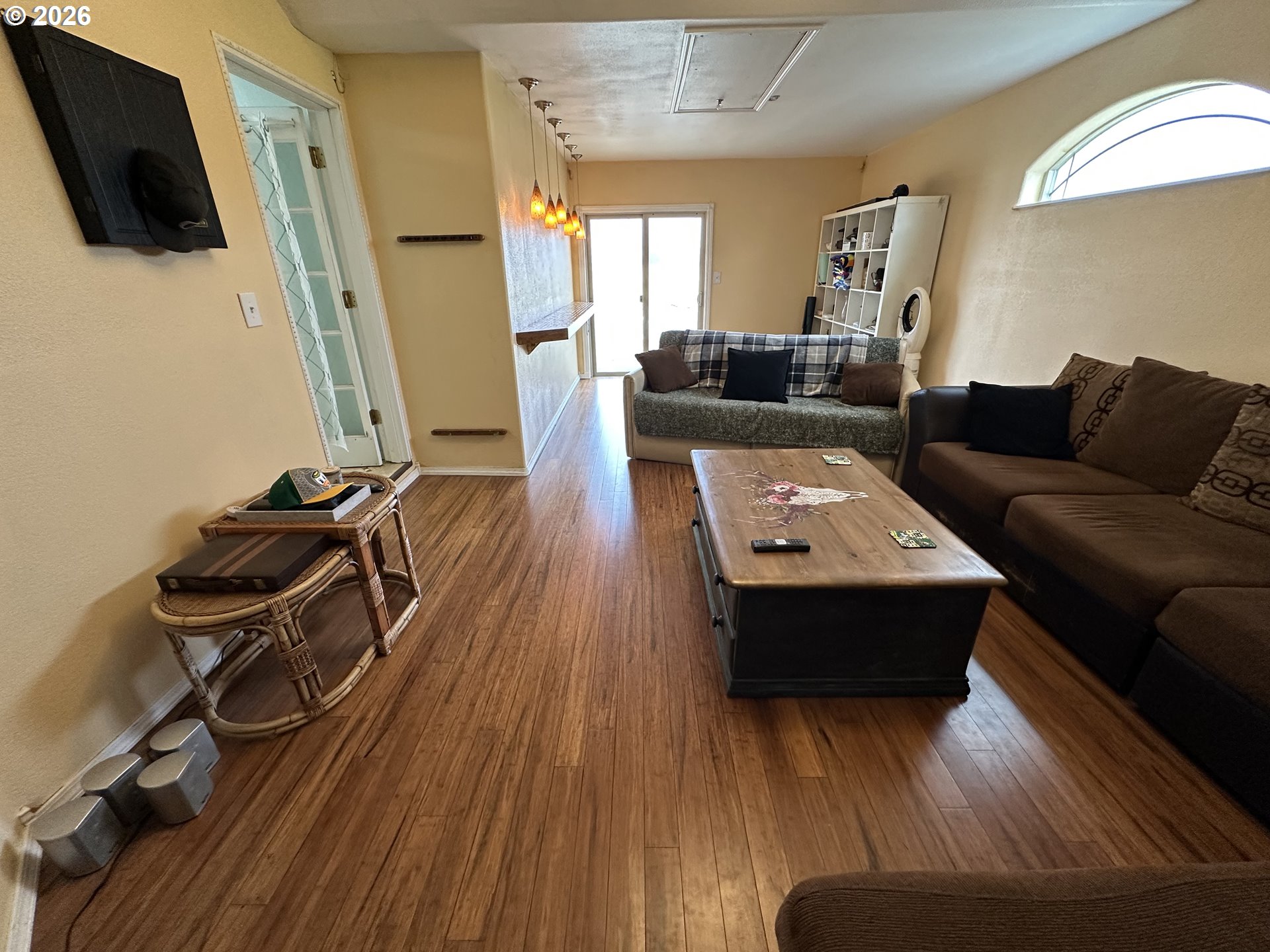 5664 Highbanks Road Springfield, OR 97478 - Photo 37 of 48 a living room with furniture and a flat screen tv
