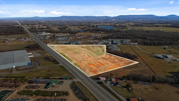 a view of a terrace with a mountain