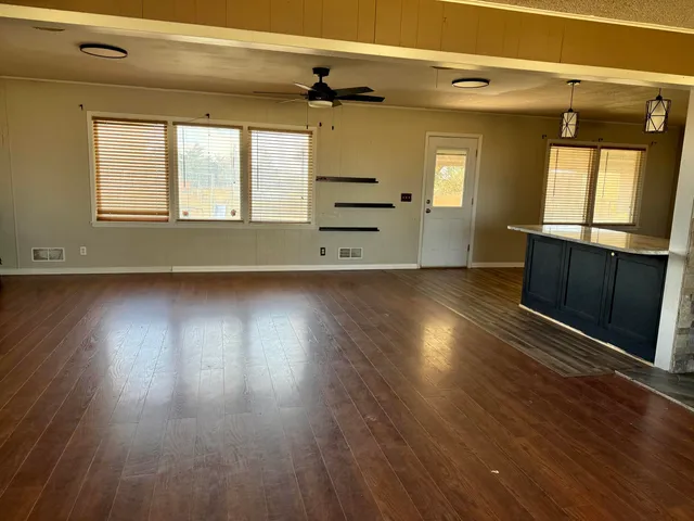 a view of a walk in closet