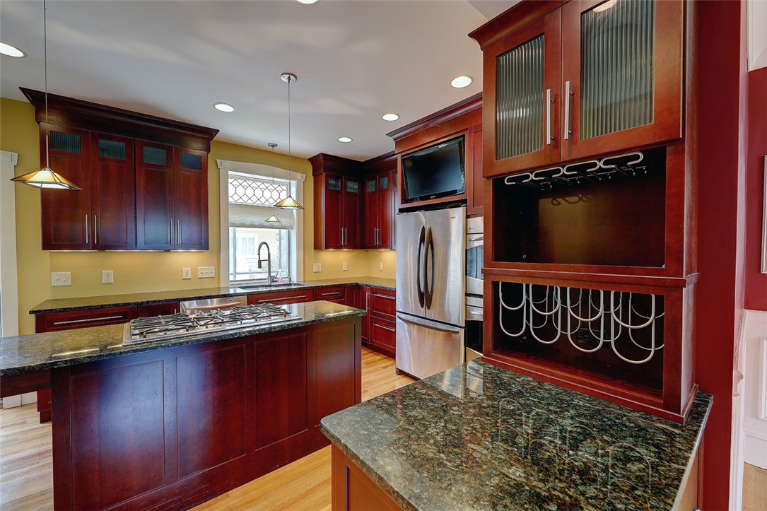 246 Oakley Road Woonsocket, RI 02895 - Photo 16 of 42 custom built in wine and glass racks