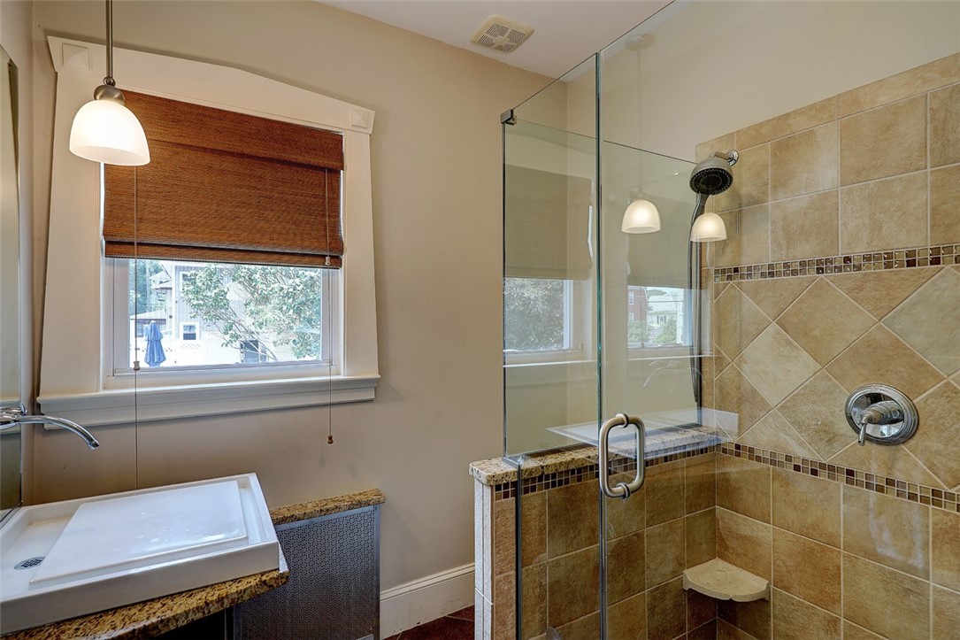 246 Oakley Road Woonsocket, RI 02895 - Photo 22 of 42 first floor full bath with tile shower