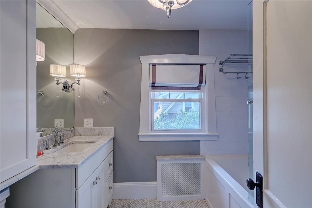 246 Oakley Road Woonsocket, RI 02895 - Photo 32 of 42 renovated second floor full bath with oversized tub