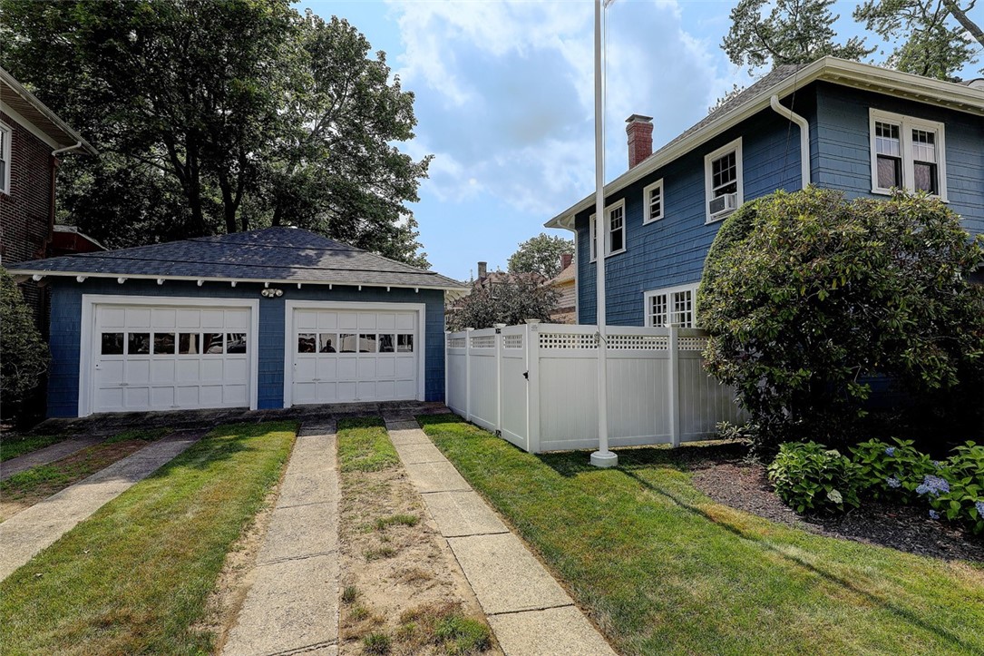 246 Oakley Road Woonsocket, RI 02895 - Photo 38 of 42 driveway and oversized 2 car garage