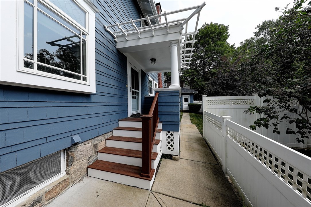 246 Oakley Road Woonsocket, RI 02895 - Photo 41 of 42 back porch off the ktichen, rebuilt with teak and mahogany