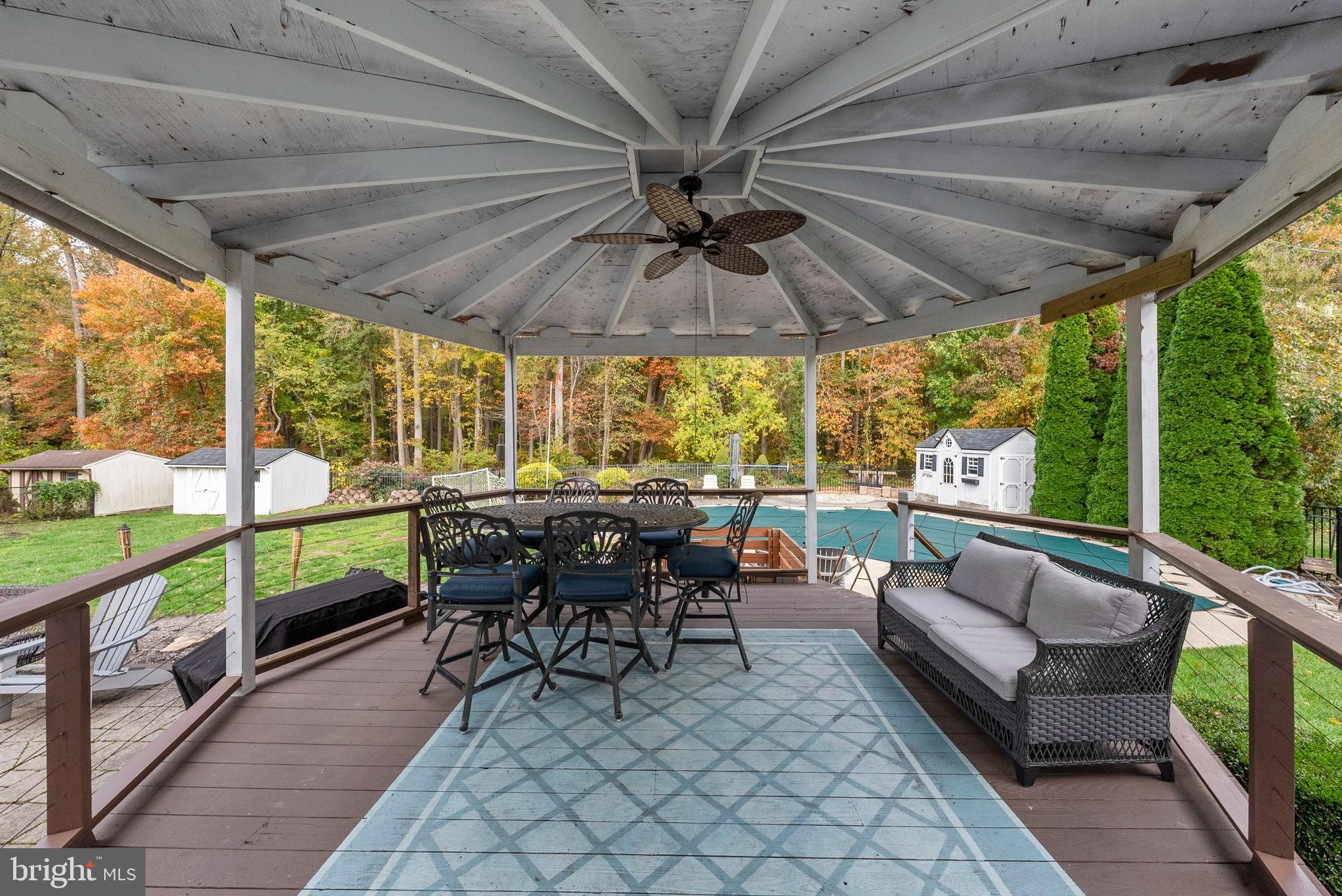 40 Doe Drive Hamilton, NJ 08620 - Photo 52 of 62 an outdoor sitting area with couch and outdoor seating