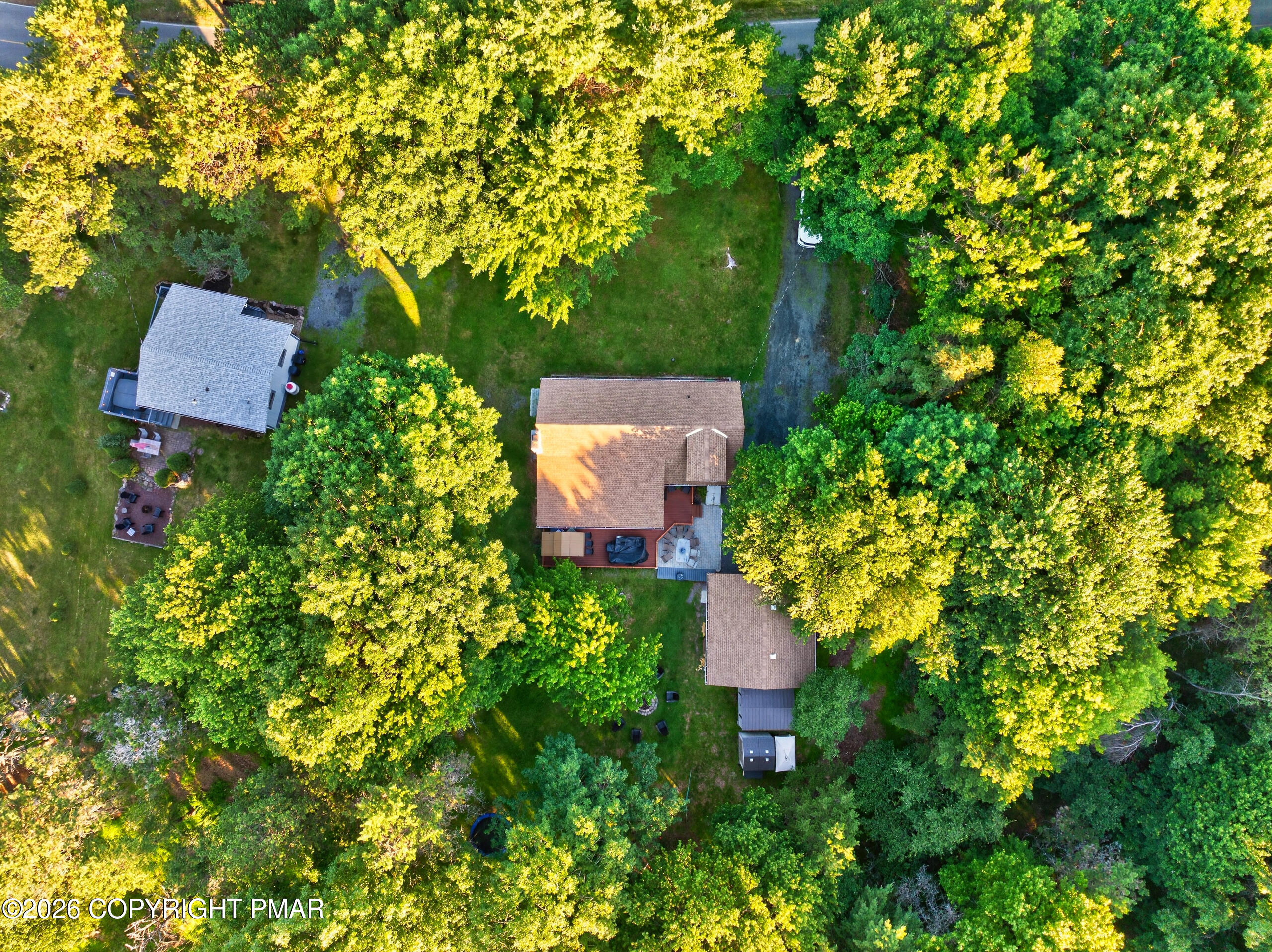 457 Mountain Road Albrightsville, PA 18210 - Photo 7 of 46 Aerial Lot View