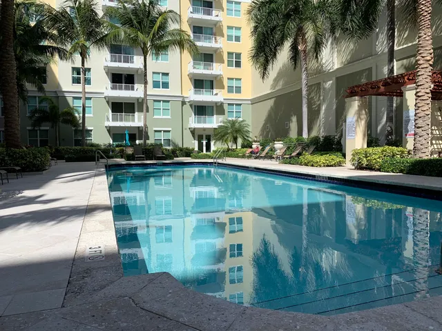 a view of a house with a swimming pool