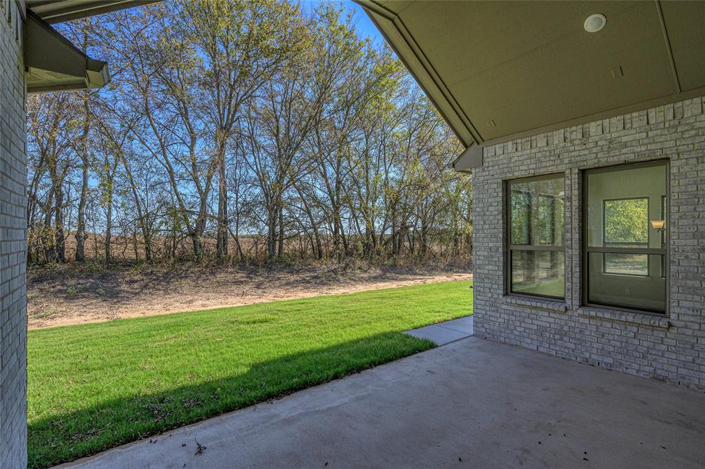 3 Beech Street Van Alstyne, TX 75495 - Photo 28 of 35 a view of a backyard with large trees