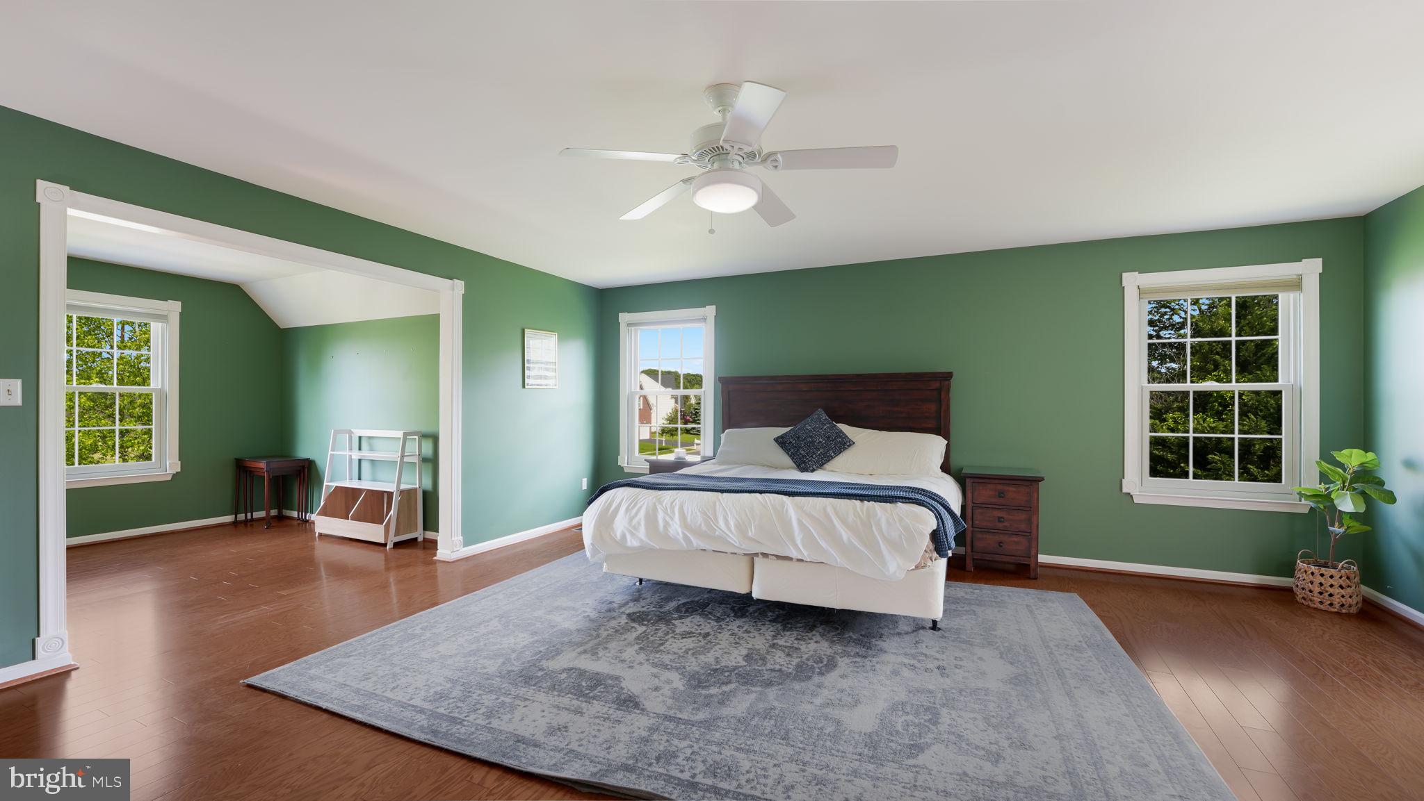 408 Longleaf Drive Perkasie, PA 18944 - Photo 17 of 36 a spacious bedroom with a bed and a window