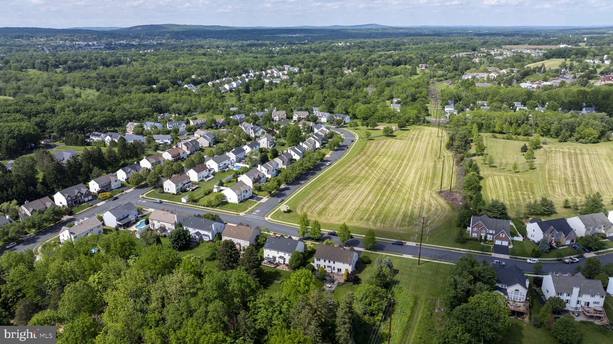 408 Longleaf Drive Perkasie, PA 18944 - Photo 36 of 36 an aerial view of residential house with outdoor space and river