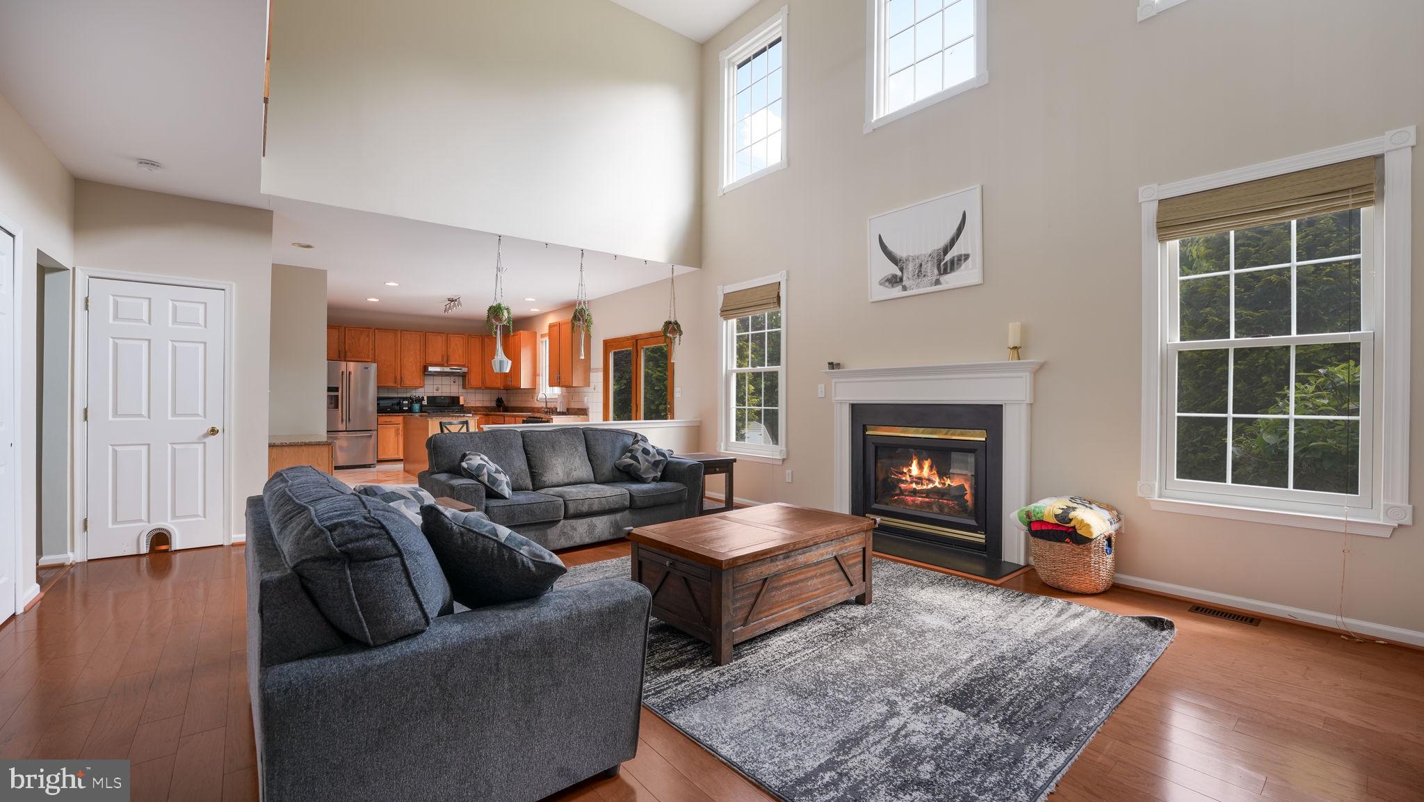 408 Longleaf Drive Perkasie, PA 18944 - Photo 8 of 36 a living room with furniture and a fireplace