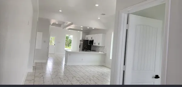 a view of a living room