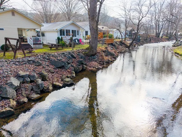 a view of yard with tree s