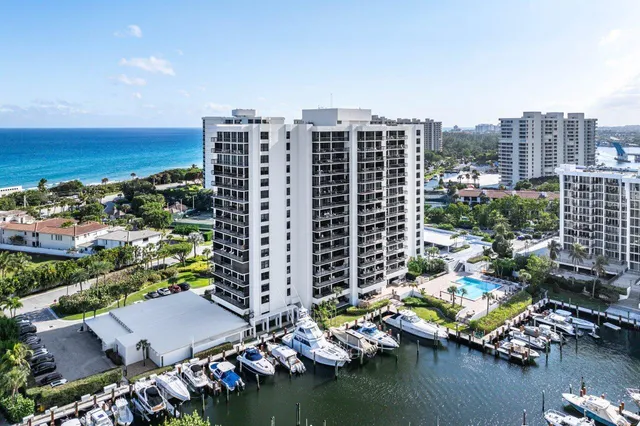 a view of city and lake