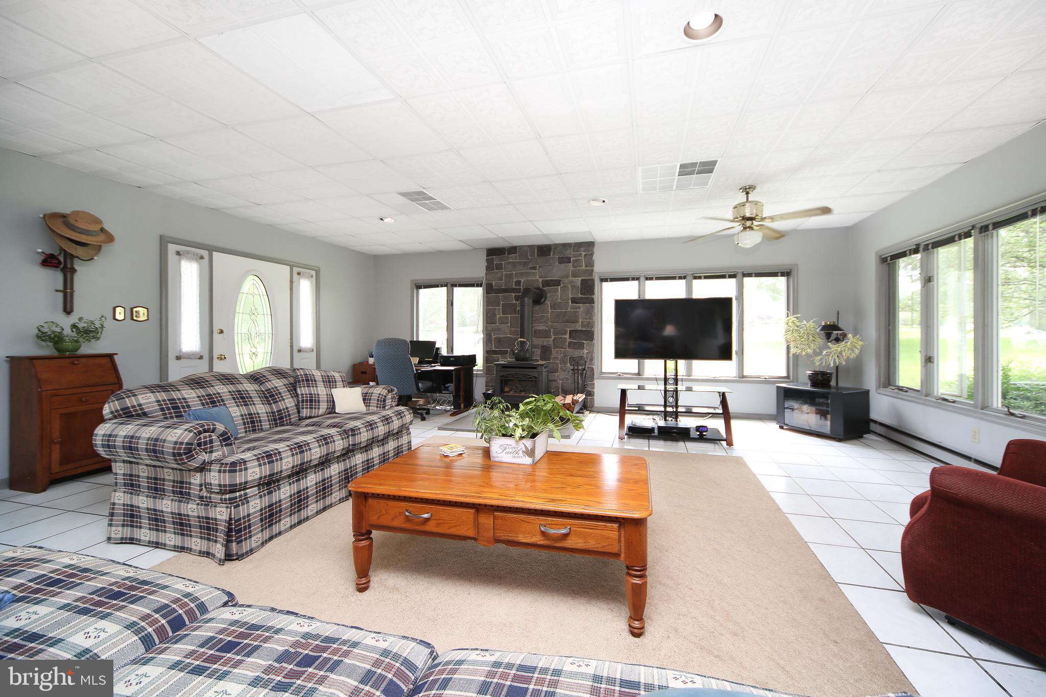 711 Ridgeview Drive Telford, PA 18969 - Photo 3 of 30 Great Room / Family Room with Gas Stove