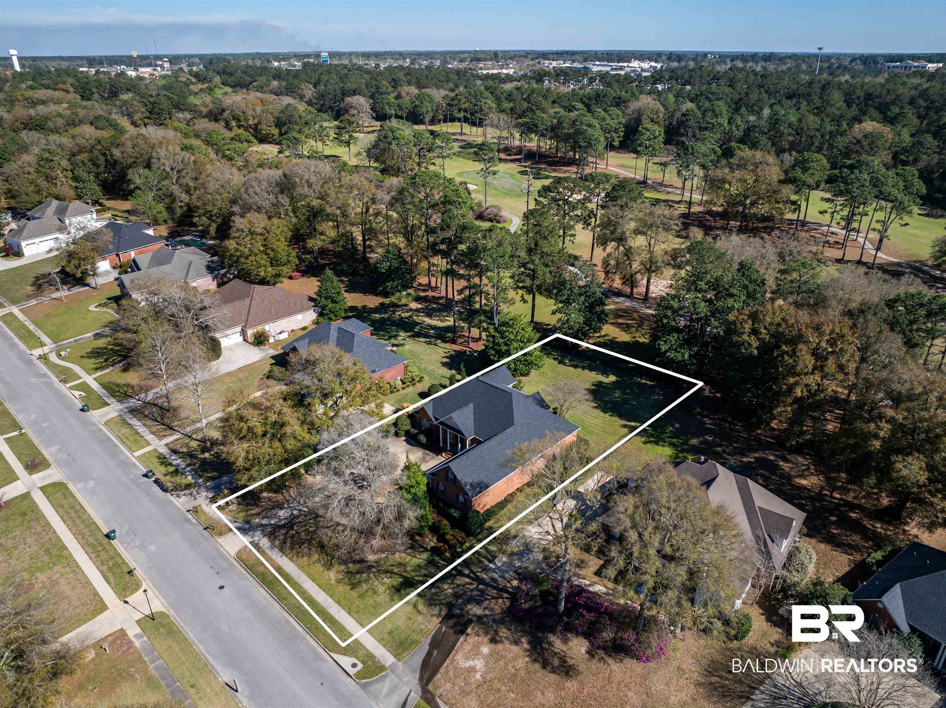 30151 Dolive Ridge Daphne, AL 36527 - Photo 30 of 37 Birds eye view of property featuring a wooded view