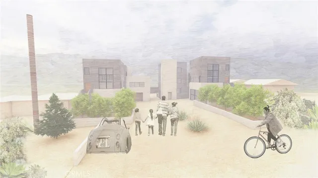 a view of empty room with floor to ceiling window