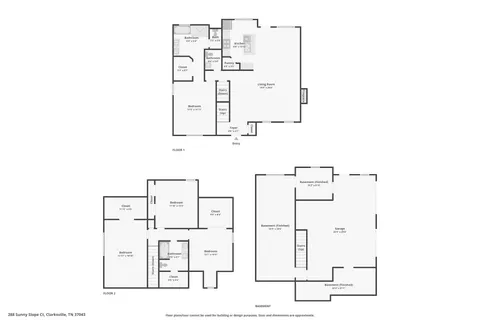 $399,900 | 288 Sunny Slope Court, Clarksville, TN 37043