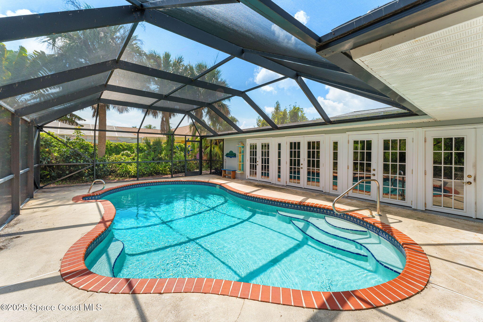 544 Solitaire Palm Drive Indialantic, FL 32903 - Photo 2 of 37 a view of swimming pool with seating space