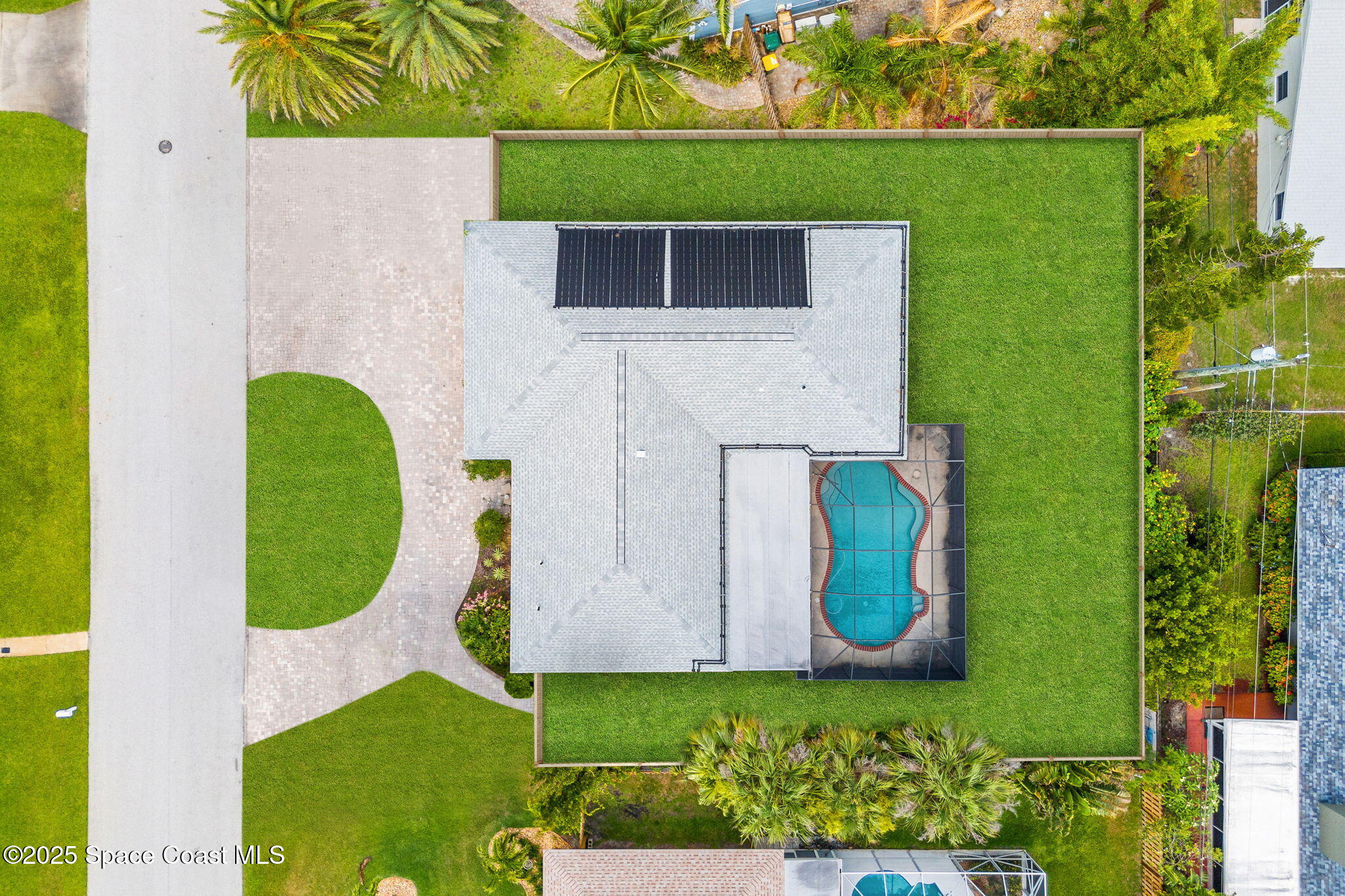 544 Solitaire Palm Drive Indialantic, FL 32903 - Photo 26 of 37 an aerial view of a house