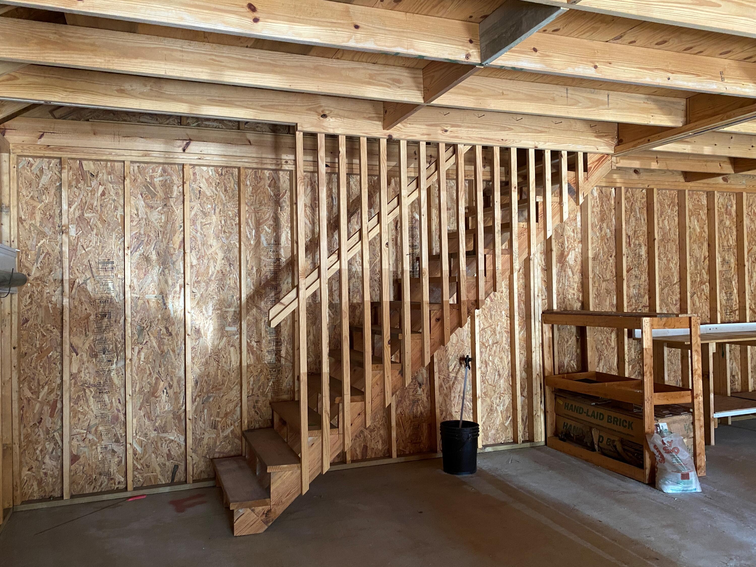 343 Fire Hill Road Walterboro, SC 29488 - Photo 36 of 42 Stairs in garage to second story
